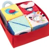New 4 cubes d'éveil en tissu Balle / Cube D'Activités