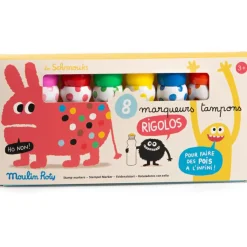 Clearance 8 marqueurs tampons pois Les schmouks Dessin Et Peinture