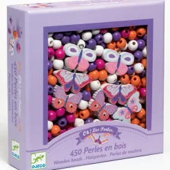 Hot 450 perles en bois Papillons Activités Manuelles