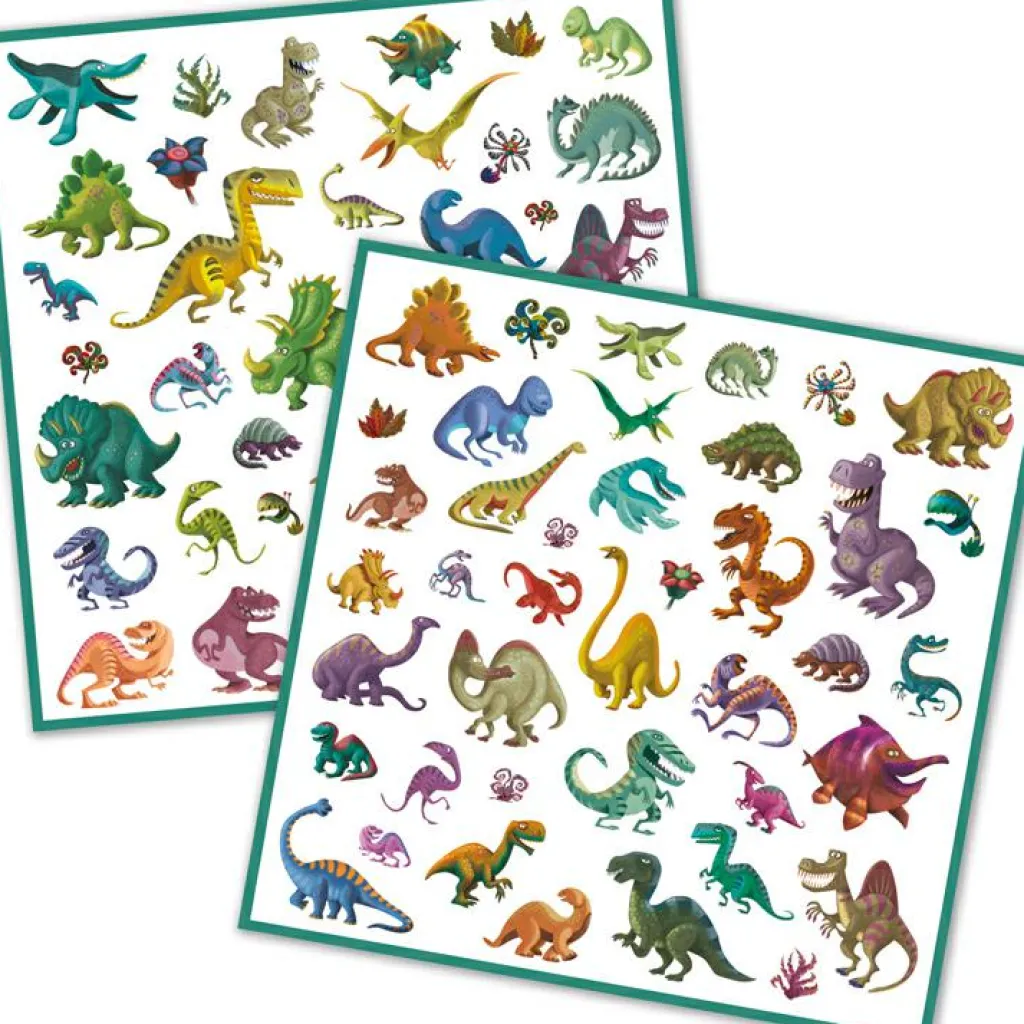 Online 160 stickers Dinosaures Activités Manuelles