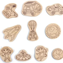 Aimants de l'espace à colorier Jeu Magnétique