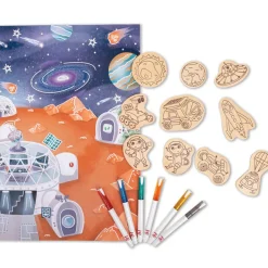 Aimants de l'espace à colorier Jeu Magnétique