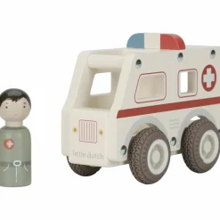 Ambulance en bois Petites Voitures, Véhicules Et Circuits