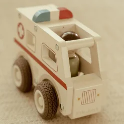 Ambulance en bois Petites Voitures, Véhicules Et Circuits