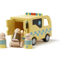 New Ambulance en bois Aiden Petites Voitures, Véhicules Et Circuits