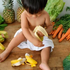 Online Ana la banane de dentition latex d'hévéa Jouet / Anneau De Dentition