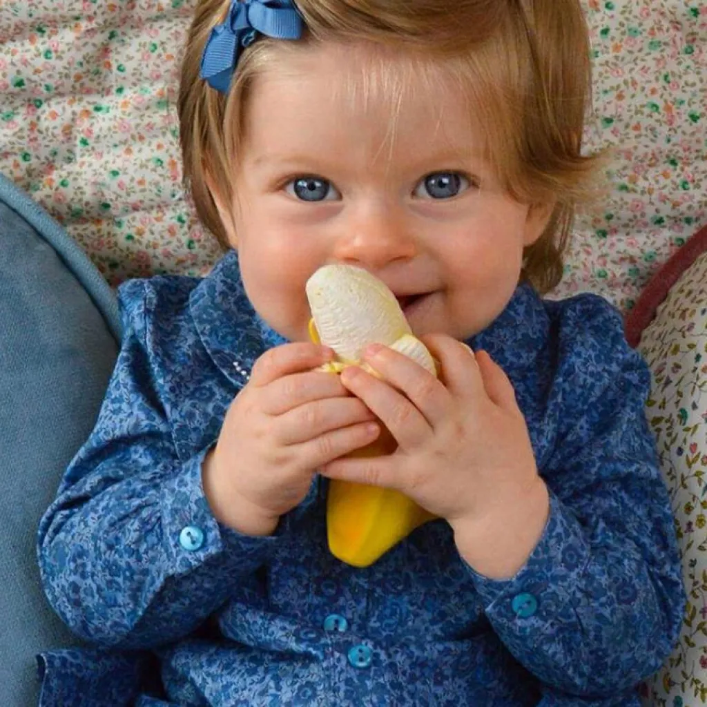 Online Ana la banane de dentition latex d'hévéa Jouet / Anneau De Dentition