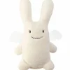 Discount Ange lapin musical ivoire et pochette de rangement en coton (24 cm) Peluche Musicale