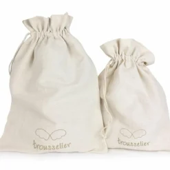 Discount Ange lapin musical ivoire et pochette de rangement en coton (24 cm) Peluche Musicale