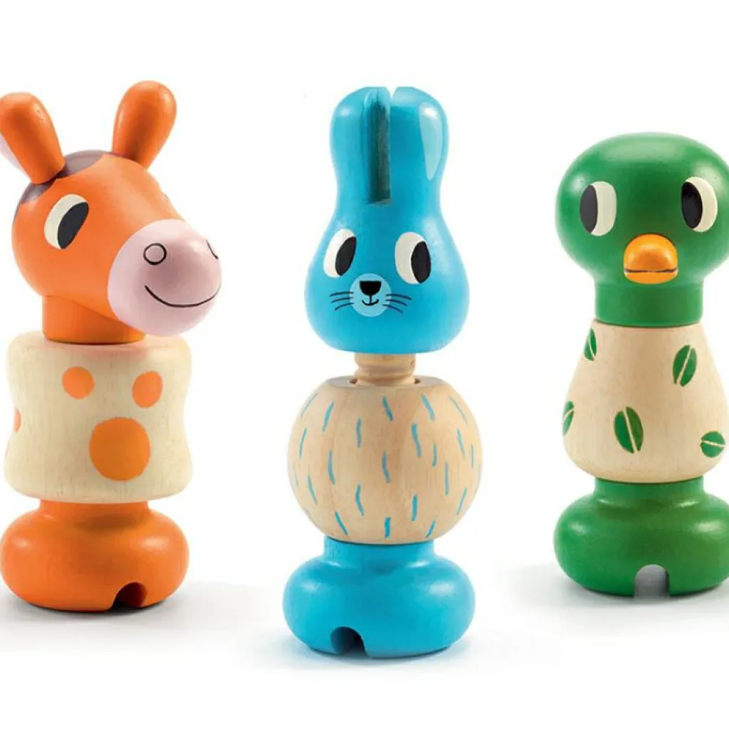 Outlet Animaux à visser Rondanimo Jeu De Motricité Fine