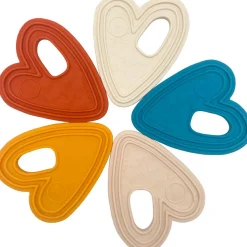 Discount Anneau de dentition cœur Terracotta Jouet / Anneau De Dentition