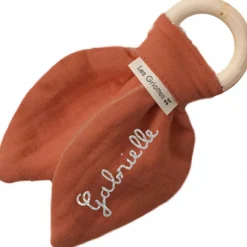 Online Anneau de dentition en bois Terracotta (personnalisable) Jouet / Anneau De Dentition