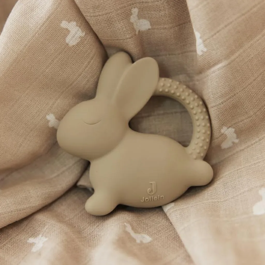Online Anneau de dentition en caoutchouc Lapin Nougat Jouet / Anneau De Dentition
