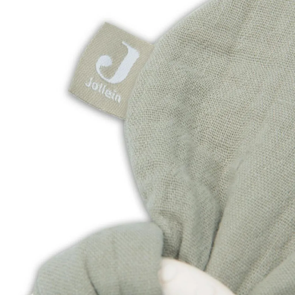 Hot Anneau de dentition en silicone Bunny Ears Olive Green Jouet / Anneau De Dentition