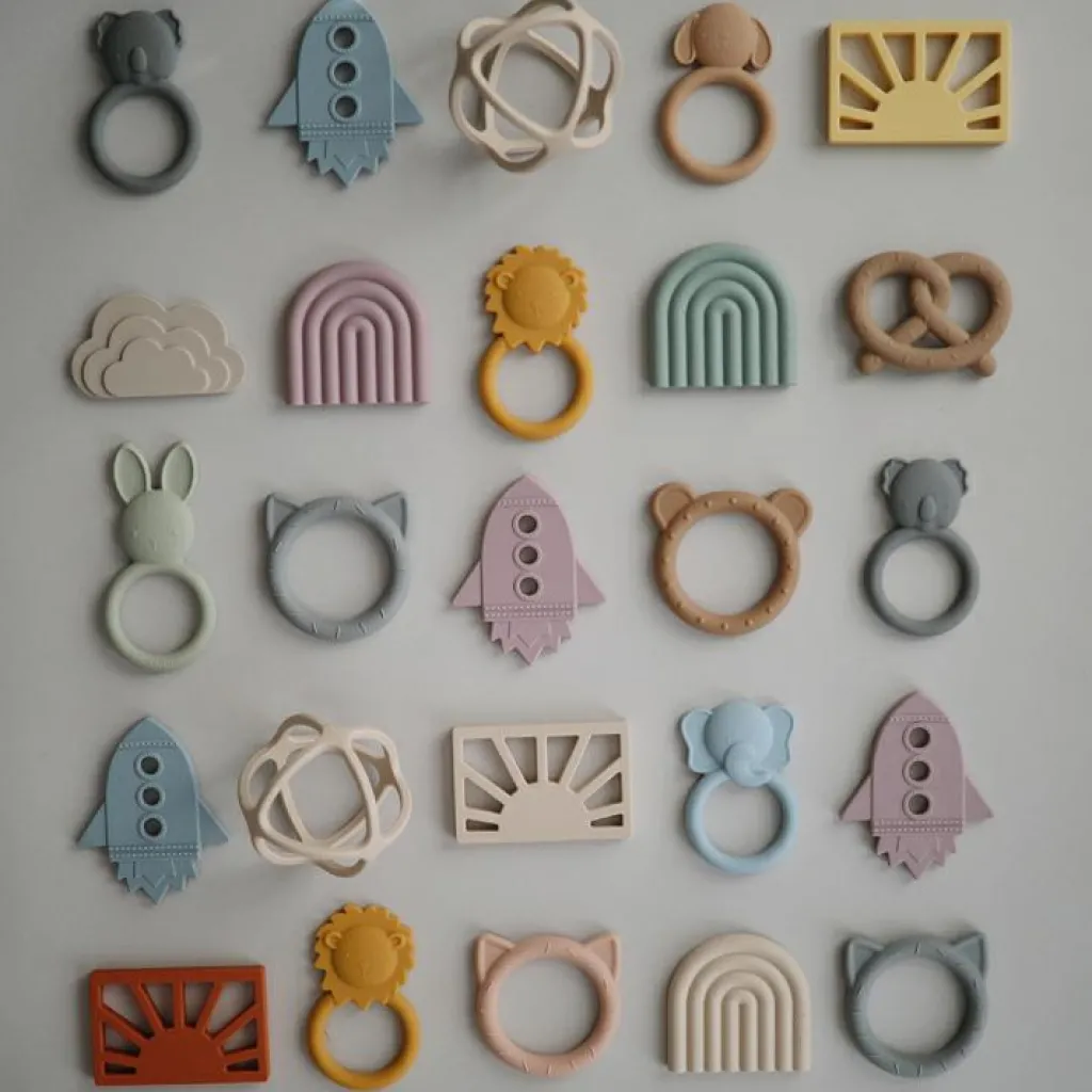 Outlet Anneau de dentition en silicone Lion Jouet / Anneau De Dentition