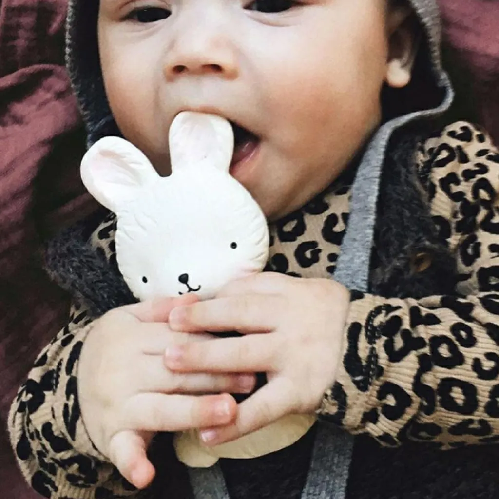 Hot Anneau de dentition Lapin blanc Jouet / Anneau De Dentition