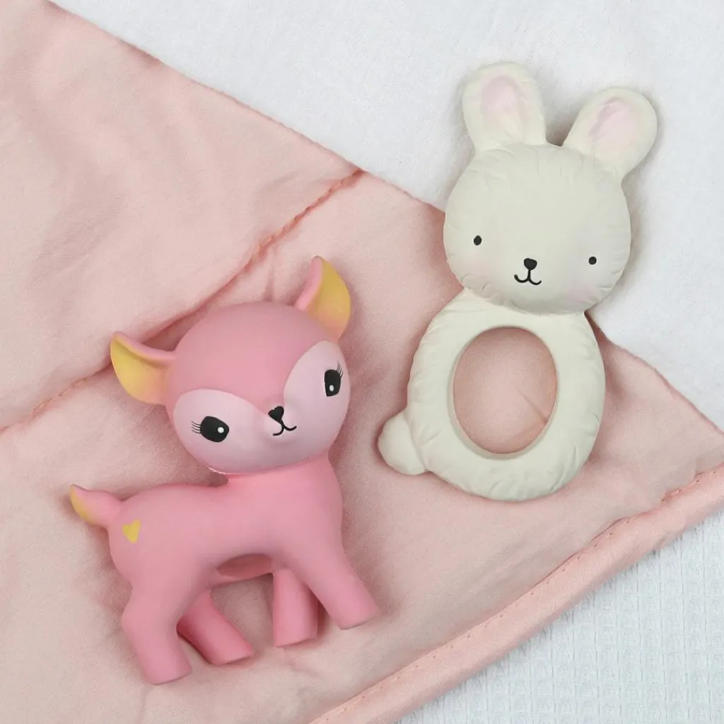 Hot Anneau de dentition Lapin blanc Jouet / Anneau De Dentition