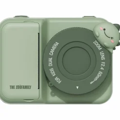 Discount Appareil photo avec impressions Zoo Print Dino Green Enfant Appareil Photo Enfant