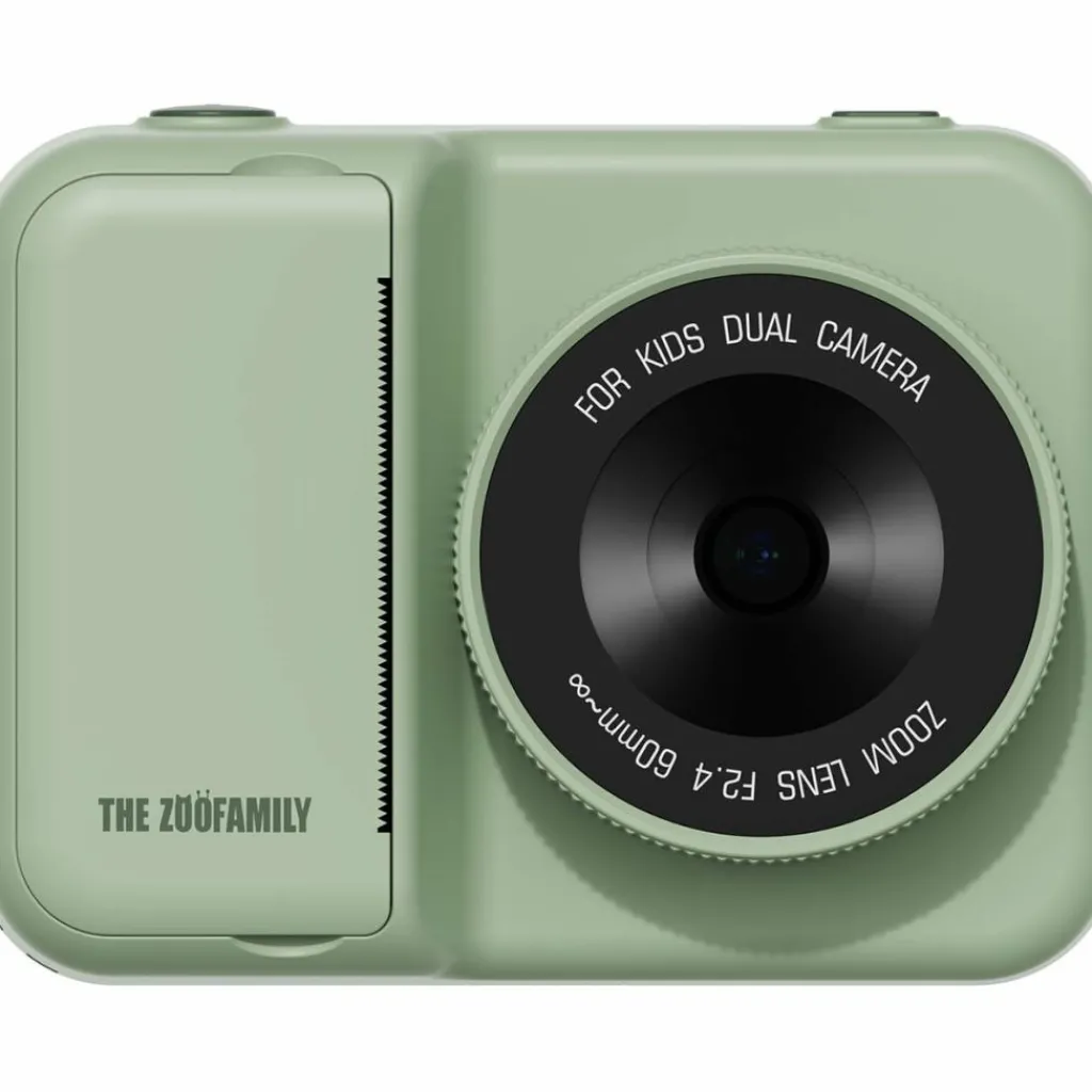 Discount Appareil photo avec impressions Zoo Print Dino Green Enfant Appareil Photo Enfant