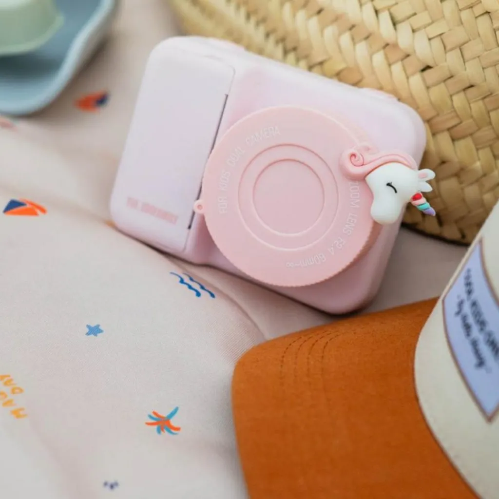 New Appareil photo avec impressions Zoo Print Unicorn Enfant Appareil Photo Enfant