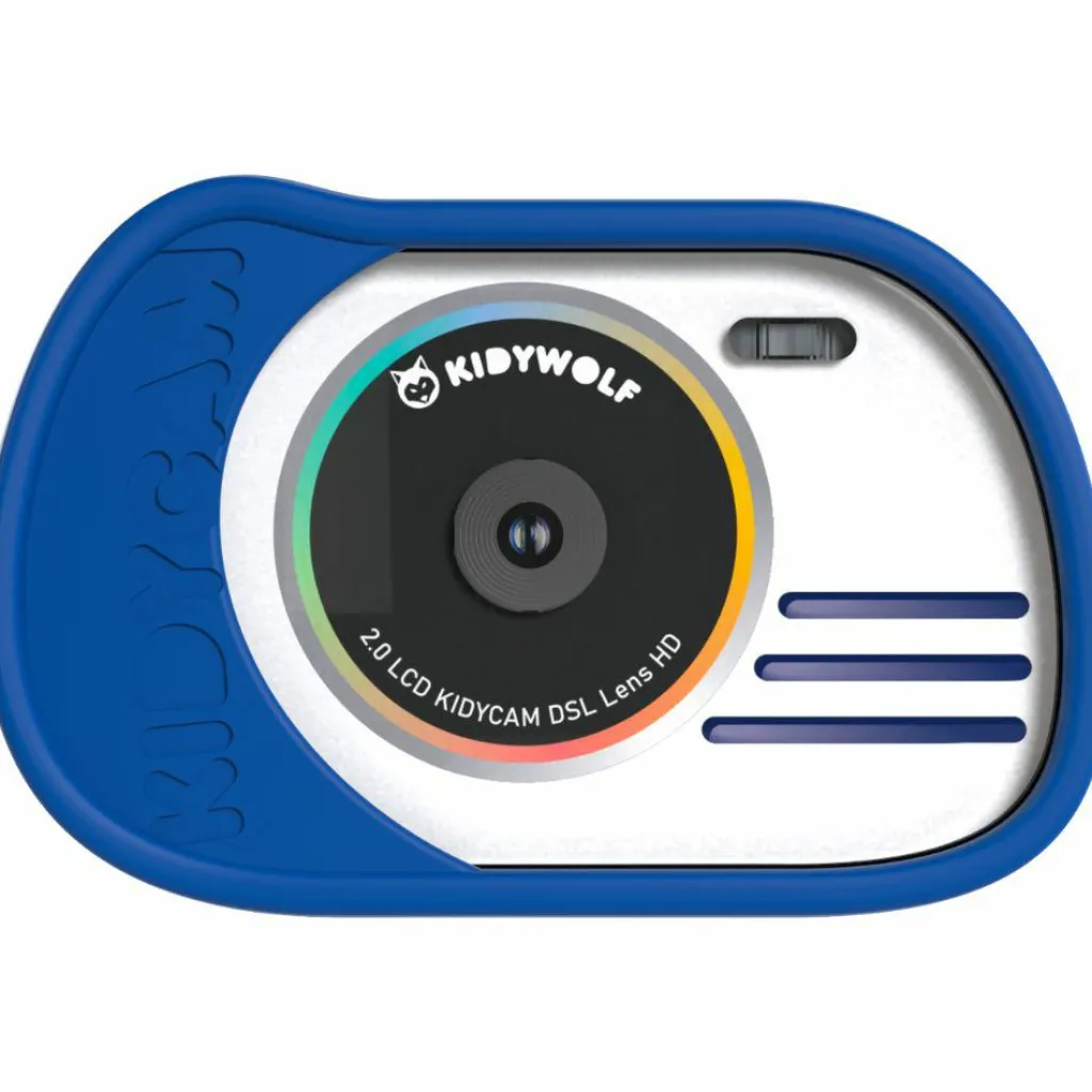 Hot Appareil photo numérique et vidéo Kidycam Waterproof bleu Enfant Appareil Photo Enfant