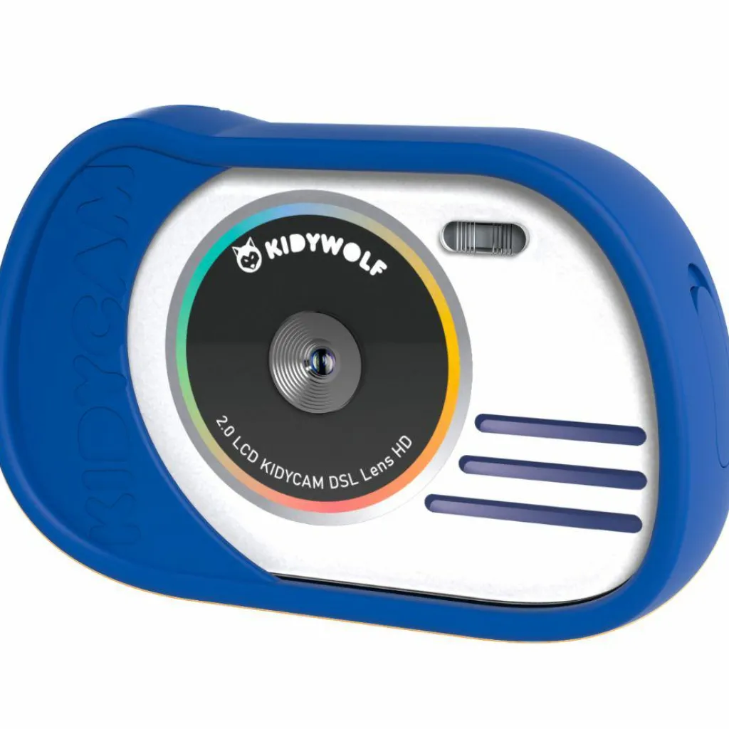 Hot Appareil photo numérique et vidéo Kidycam Waterproof bleu Enfant Appareil Photo Enfant