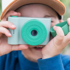 Clearance Appareil photo Urban Zoo Dino Green Enfant Appareil Photo Enfant