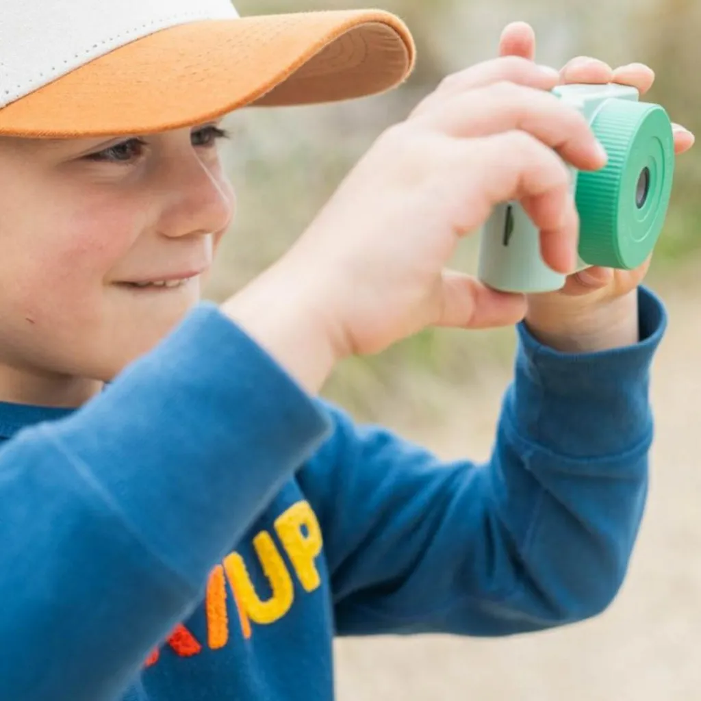 Clearance Appareil photo Urban Zoo Dino Green Enfant Appareil Photo Enfant