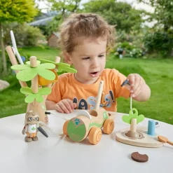 Discount Arbre éolienne et voiture électrique Maison De Poupée Et Univers De Jeu