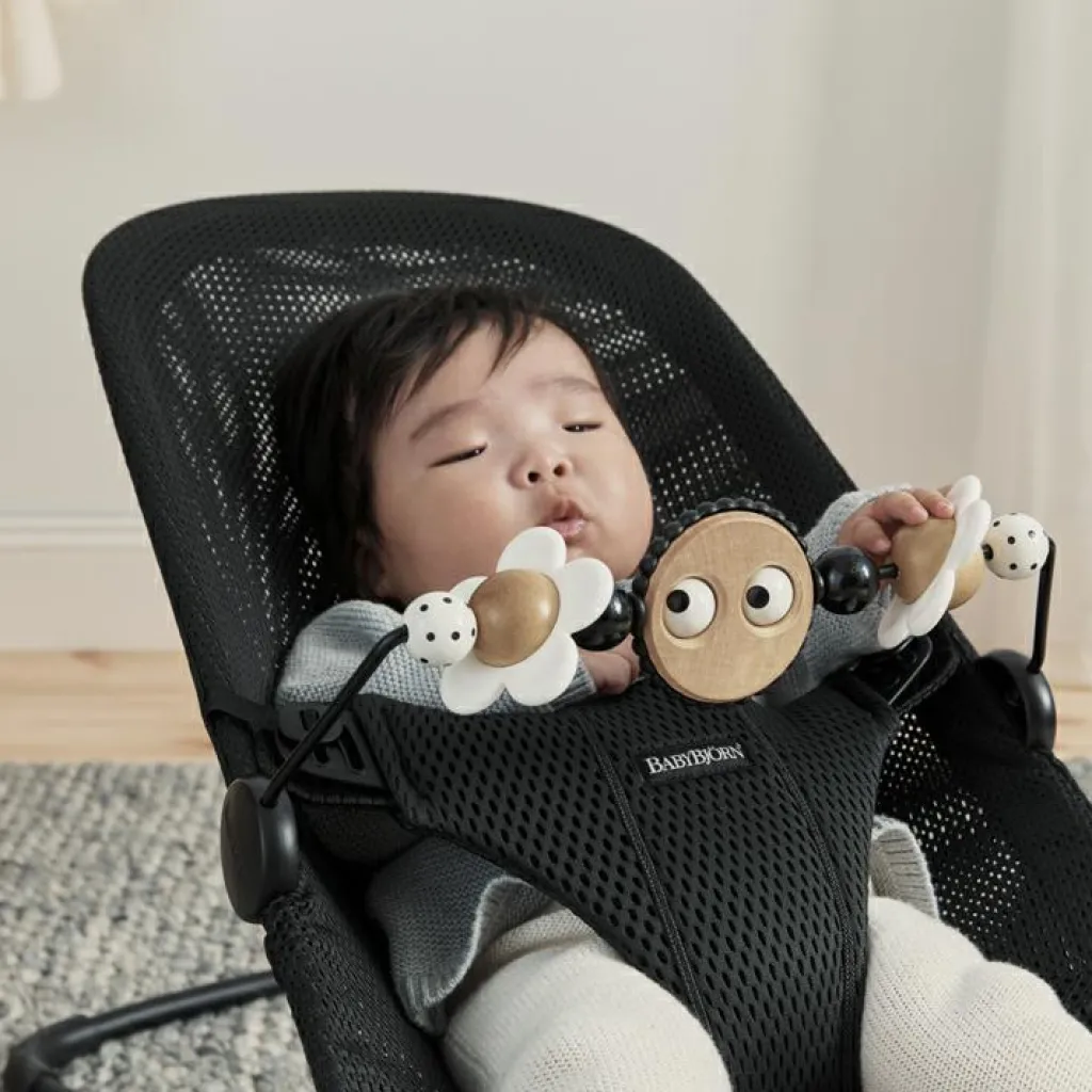 Hot Arche de jeux pour transat Yeux espiègles noir et blanc Accessoires Transat