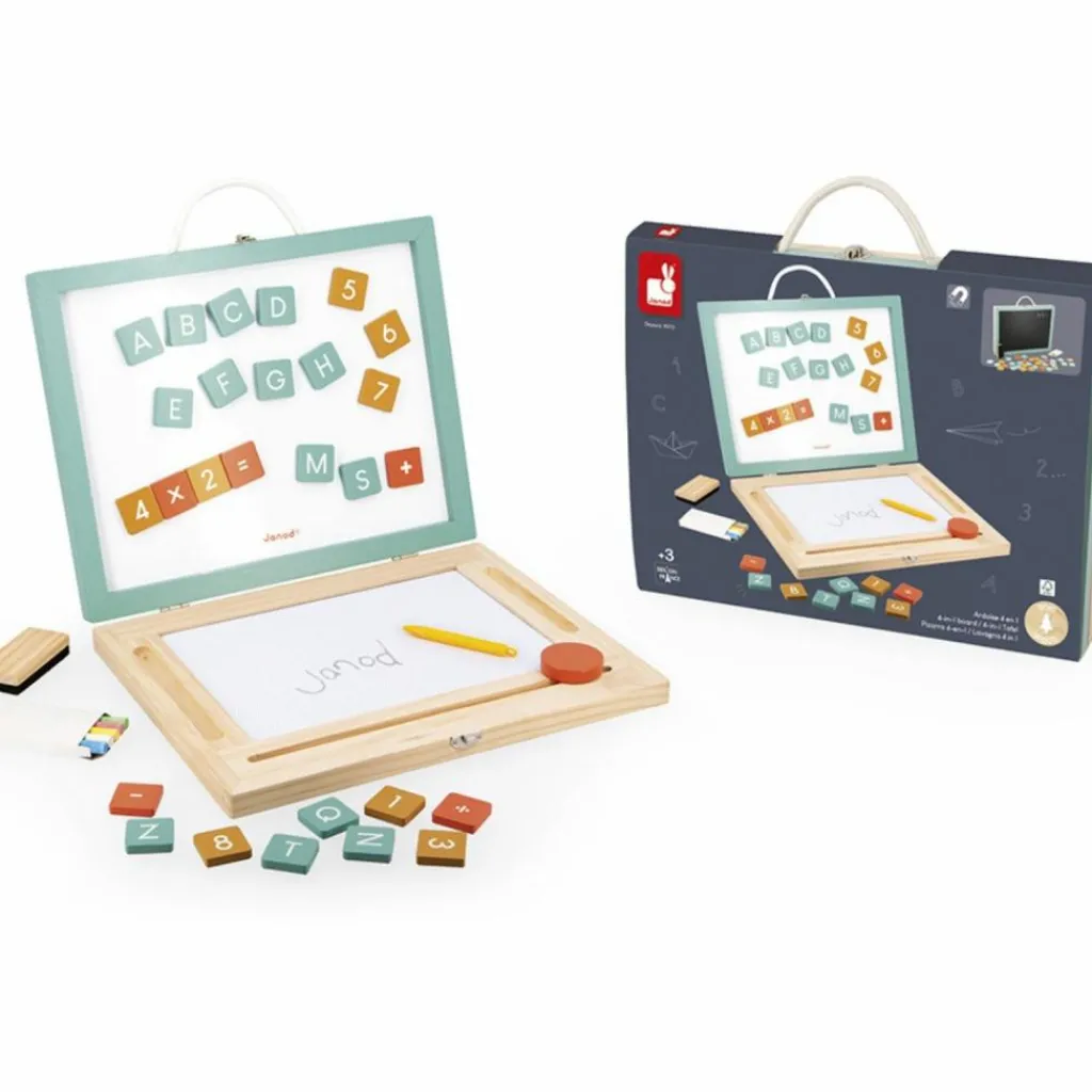 Sale Ardoise 4 en 1 Dessin Et Peinture