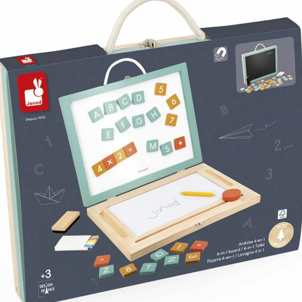 Sale Ardoise 4 en 1 Dessin Et Peinture