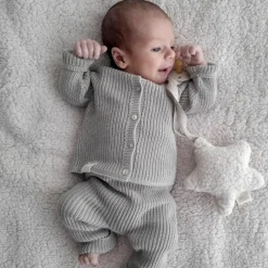 Attache sucette Midnight Etoile Mouton Doudou Attache Sucette