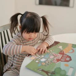 Online Autocollants réutilisables Sticker Book Farm Activités Manuelles