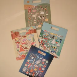 Clearance Autocollants réutilisables Sticker Book Race Activités Manuelles