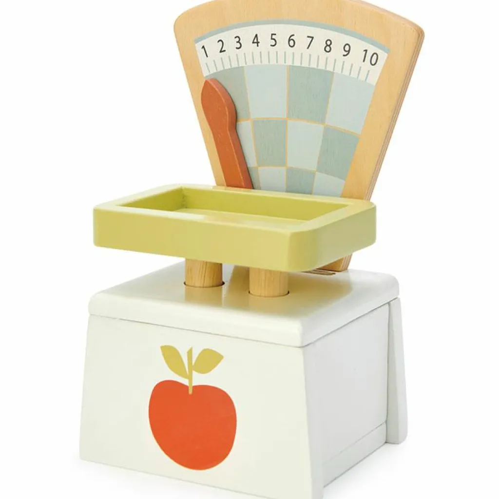 Online Balance en bois Jour du marché Marchand