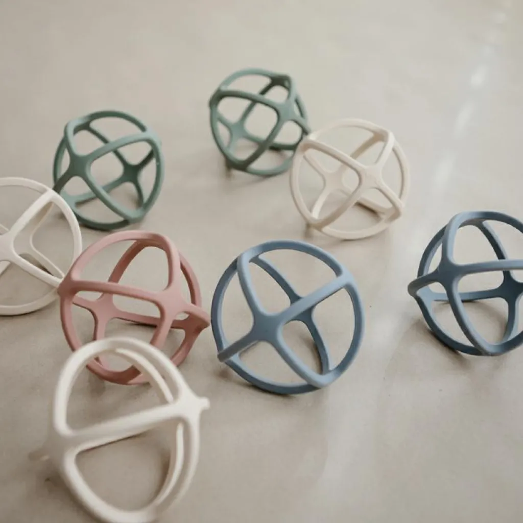 Hot Balle de dentition en silicone Dried thyme Jouet / Anneau De Dentition