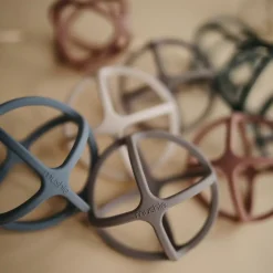 Hot Balle de dentition en silicone Dried thyme Jouet / Anneau De Dentition