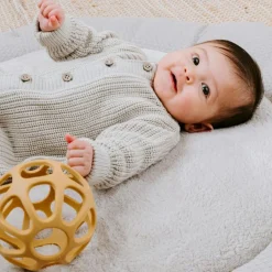 Best Balle de préhension en silicone Ocre Balle / Cube D'Activités