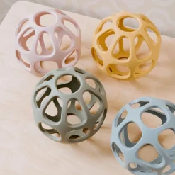 Best Balle de préhension en silicone Ocre Balle / Cube D'Activités