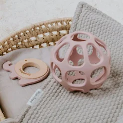 Clearance Balle de préhension en silicone rose Balle / Cube D'Activités