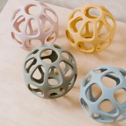 Clearance Balle de préhension en silicone rose Balle / Cube D'Activités