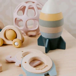 Clearance Balle de préhension en silicone rose Balle / Cube D'Activités