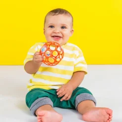 Best Balle hochet sensoriel rouge Balle / Cube D'Activités