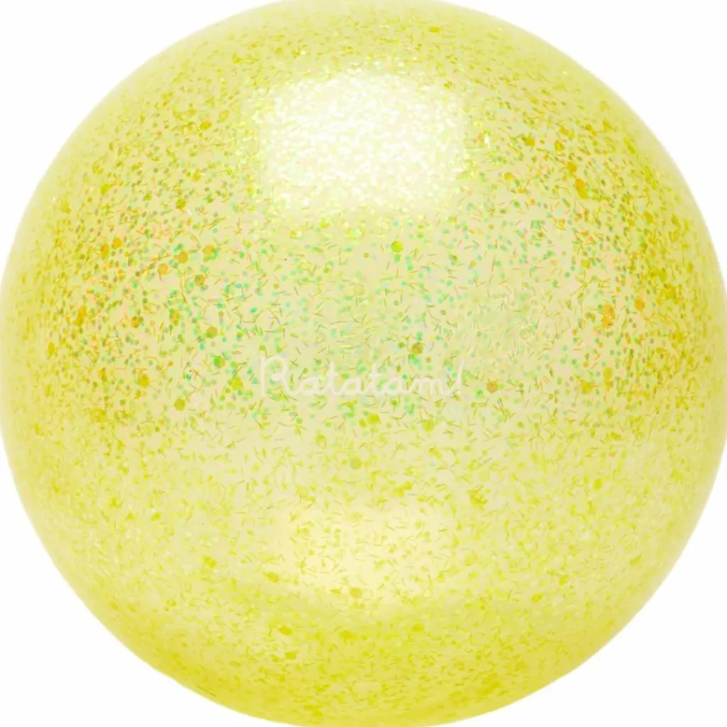 Sale Ballon bulle Jaune (10 cm) Balle Souple