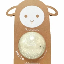 Clearance Ballon bulles Argent (10 cm) Balle Souple