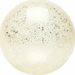 Clearance Ballon bulles Argent (10 cm) Balle Souple