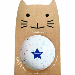 Online Ballon confettis Bleu (22 cm) Balle Souple