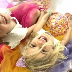 Hot Ballon confettis Multicolore (10 cm) Balle Souple