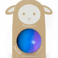 Discount Ballon gum Violet et Bleu (10 cm) Balle Souple